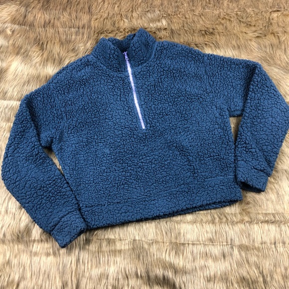 Wild Fable Quarter Zip Sherpa - Picture 5 of 6